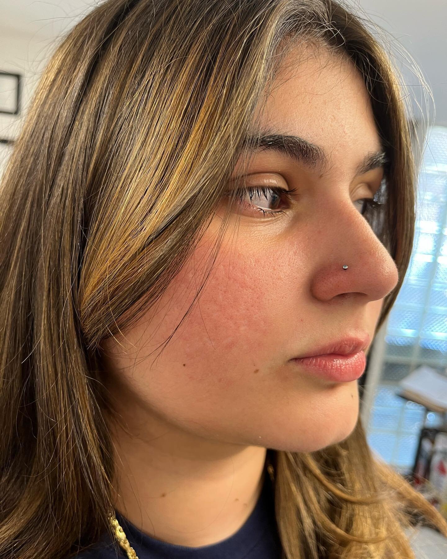 Super special nostril piercing I got to do the other day! #nosepiercing #meaningful