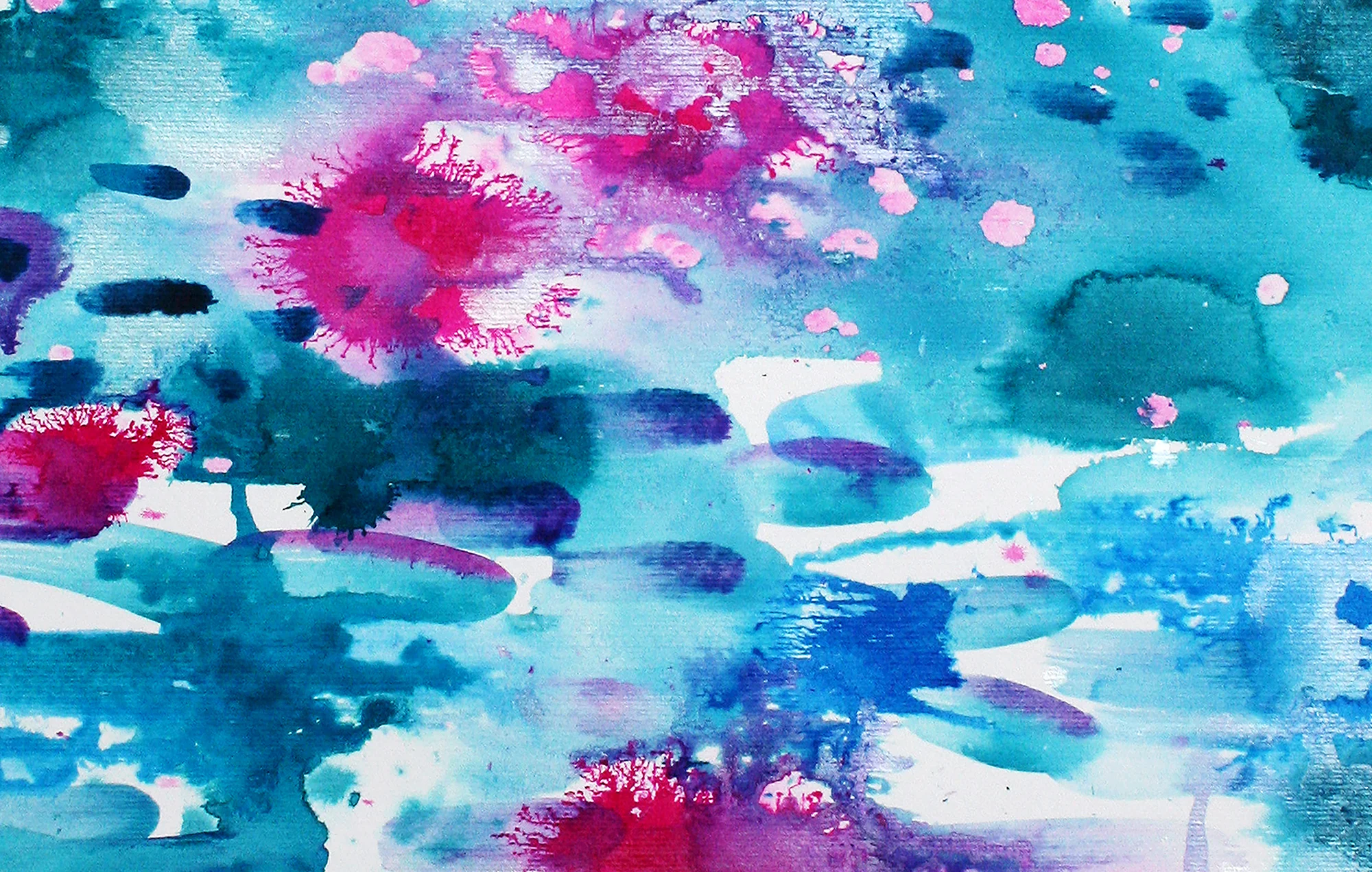 Copy of Cropped view of Muse 1 original art by Katrina Slade | colorful art | abstract fine art print