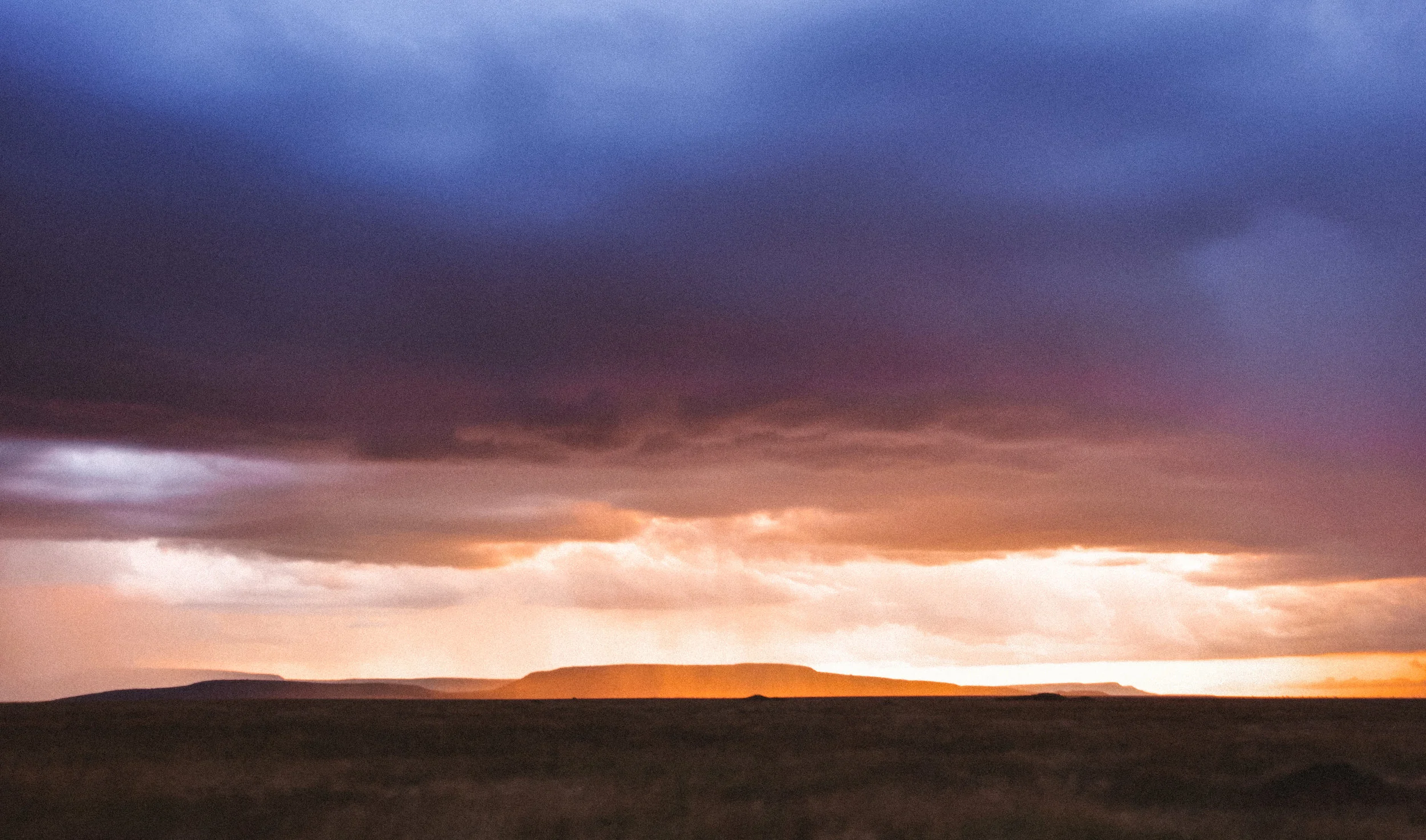 Rainy Sunset in Tanzania