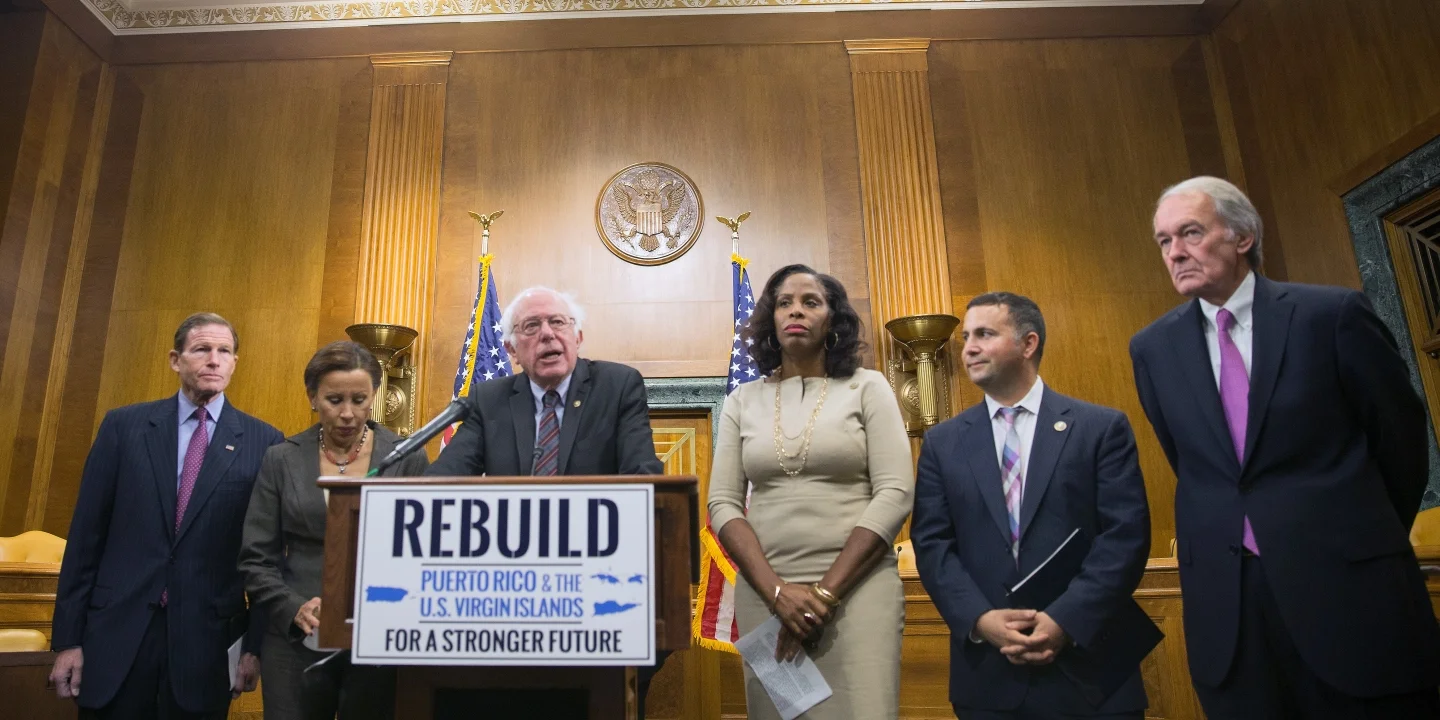 BERNIE SANDERS, ELIZABETH WARREN PROPOSE $146 BILLION “MARSHALL PLAN” FOR PUERTO RICO