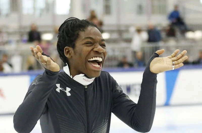 Maame Biney Is 1st Black Woman To Make Olympic Speedskating Team