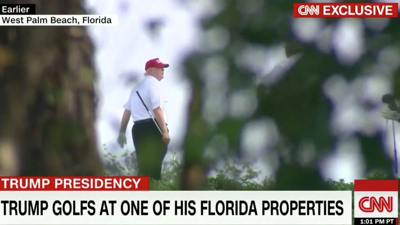 Trump said He Was ‘Back To Work.’ Then He Live-Tweeted Fox News and Went Golfing 2 Straight Days.