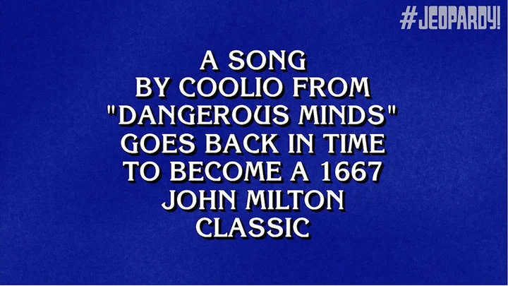 ‘Jeopardy!’ Player Loses Thousands After Mispronouncing ‘Gangsta’s Paradise’