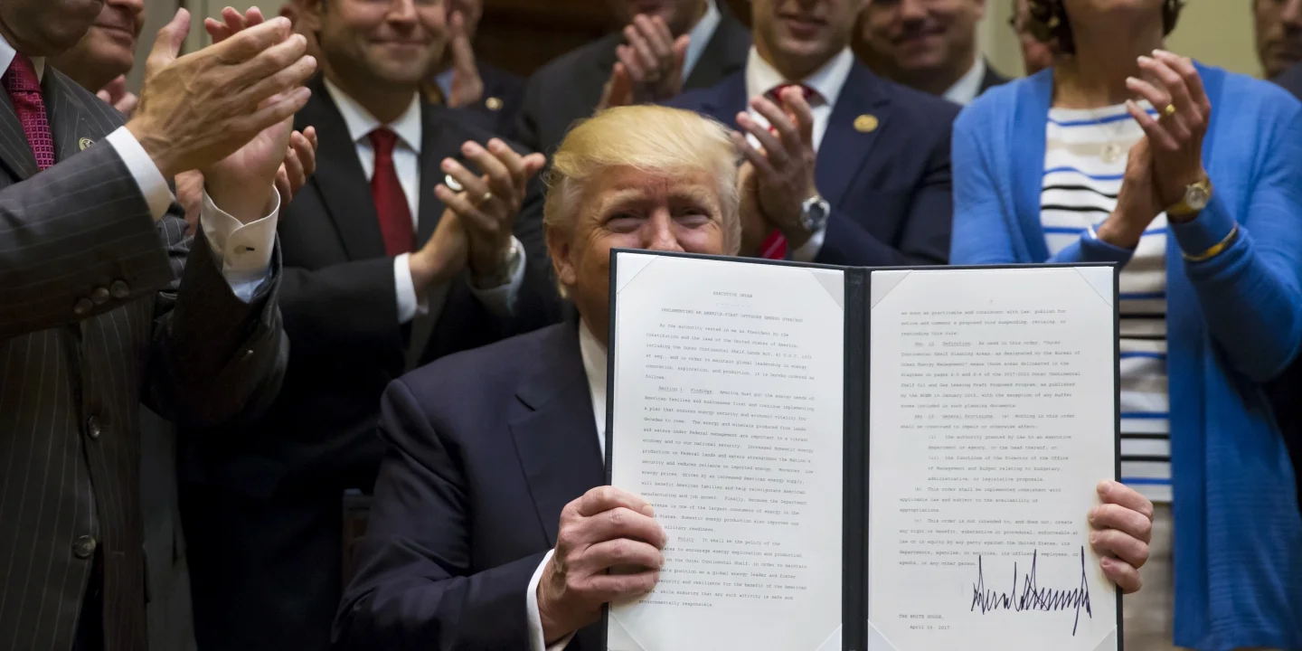 Trump Administration Bricked On At Least Half Of Its Executive Orders In2017