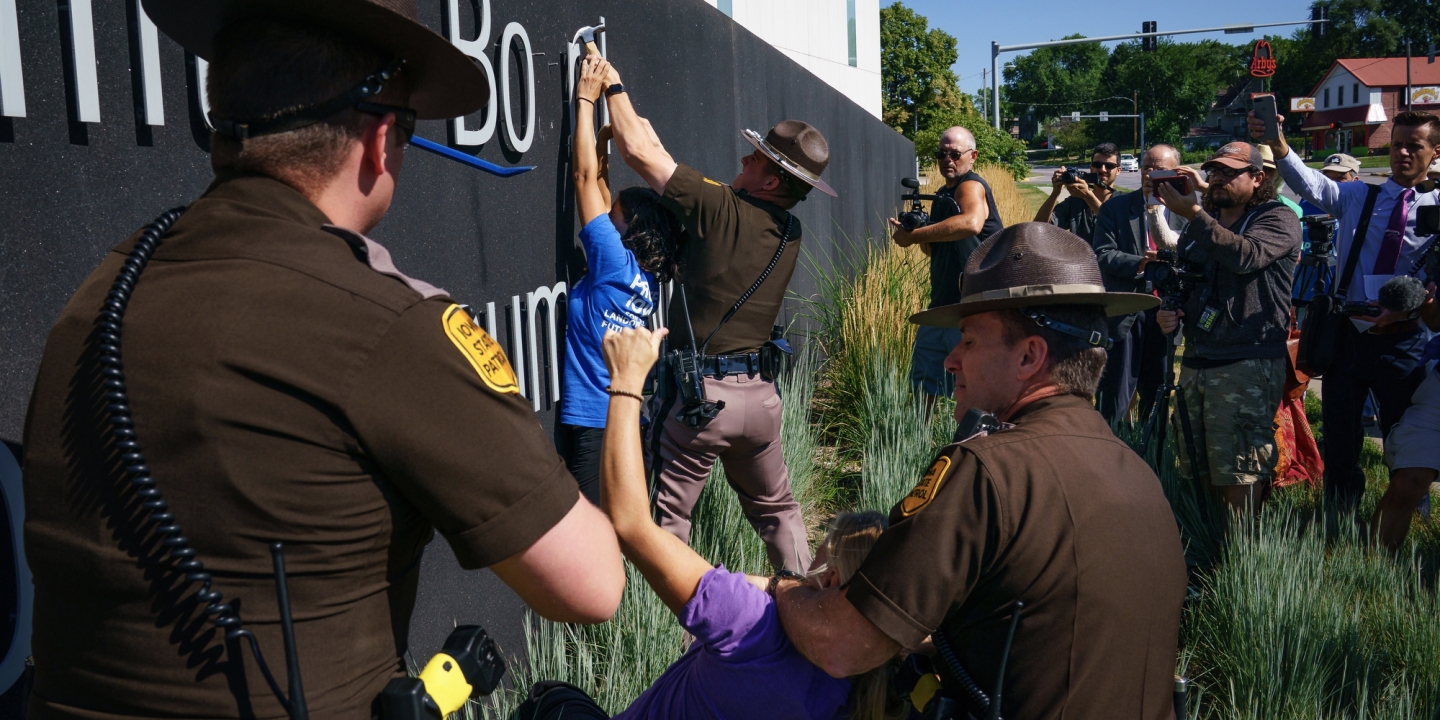 TigerSwan Responded To Pipeline Vandalism By Launching Multistate Dragnet