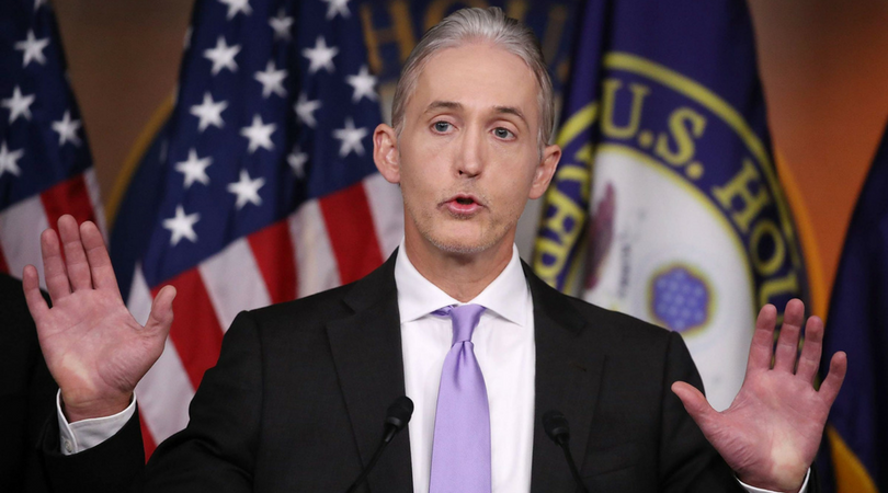 Trey Gowdy Resigns, Also May Have Implicated Himself in Russia/Trump Scandal Months Ago