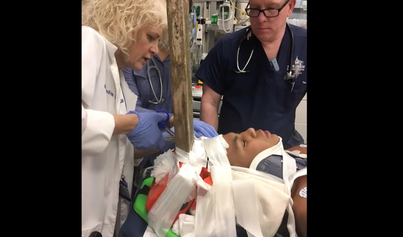 13-Year-Old Maryland Boy Miraculously Survives Fall Where 6-Inch Nail Pierces His Brain