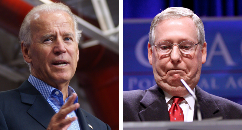Biden Confirms Reports McConnell Blocked Obama From Warning Americans About Russian Election Interference