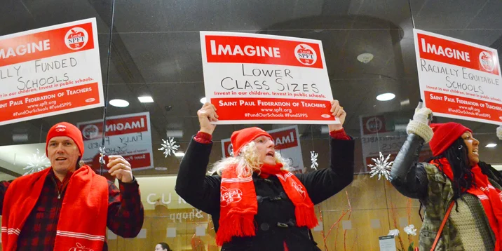 St. Paul Companies Are Spending Their Tax Breaks On Super Bowl Sponsorships Teachers Are Crying Foul