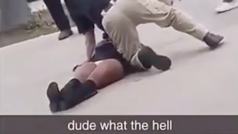 Video of Hero Cop Body-Slamming Unarmed, Handcuffed Teenage Girl Somehow Angers People