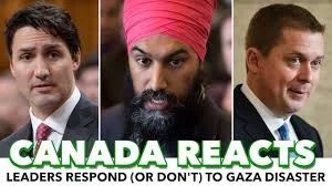 Jagmeet Singh Calls For Investigation Into Israel As Trudeau And Scheer Silent