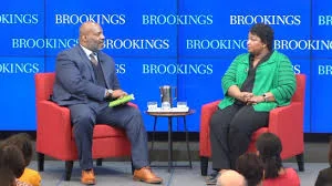 Stacey Abrams Speaks at Brookings Institution