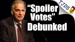 Ralph Nader Debunks “Spoiler Vote” Shaming pt. 1
