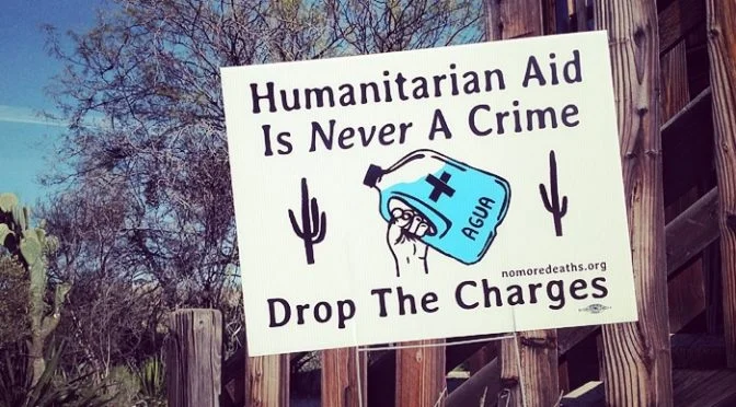 “Humanitarian Aid Is Never a Crime”: No More Deaths Volunteers Drop Water in Desert to Aid Migrants