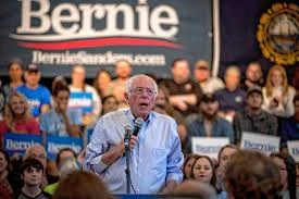 Peterborough Town Hall with Bernie Sanders