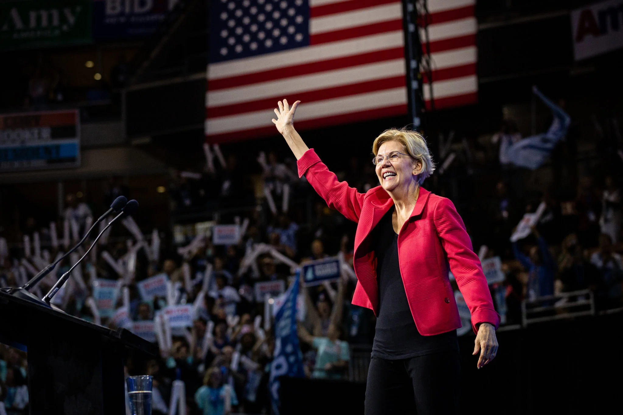 How Elizabeth Warren Raised Big Money Before She Denounced Big Money