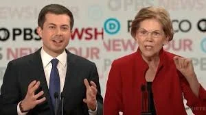 “Wine Cave Full of Crystals”: Warren &amp; Buttigieg Spar over Donors, But Poverty Is Left Out of Debate