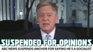 ABC News Suspends Journalist For Calling Himself A Socialist