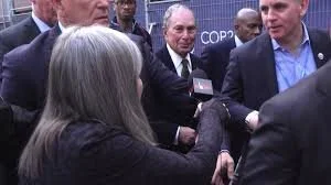 Billionaire Presidential Hopeful Mike Bloomberg Addresses Press at COP25 But Won’t Take Questions
