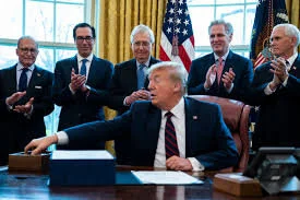In Unprecedented Move, Treasury Orders Trump’s Name Printed On Stimulus Checks