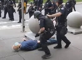 Elderly Man Knocked Out By Buffalo Cops