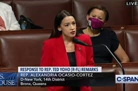 Alexandria Ocasio-Cortez Addresses Ted Yoho's Nonsense