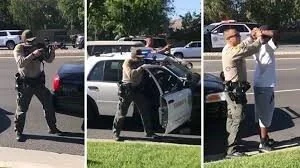 Video Shows California Cops Pointing Guns at Black Teens Who Were Being Threatened By Homeless Man