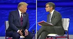 Here Are 7 Ridiculous Moments From Trump’s Town Hall Train Wreck