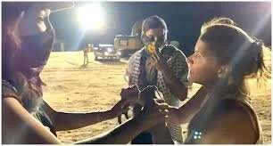 WATCH: Woman Physically Attacks Native Americans Protesting Trump’s Border Wall