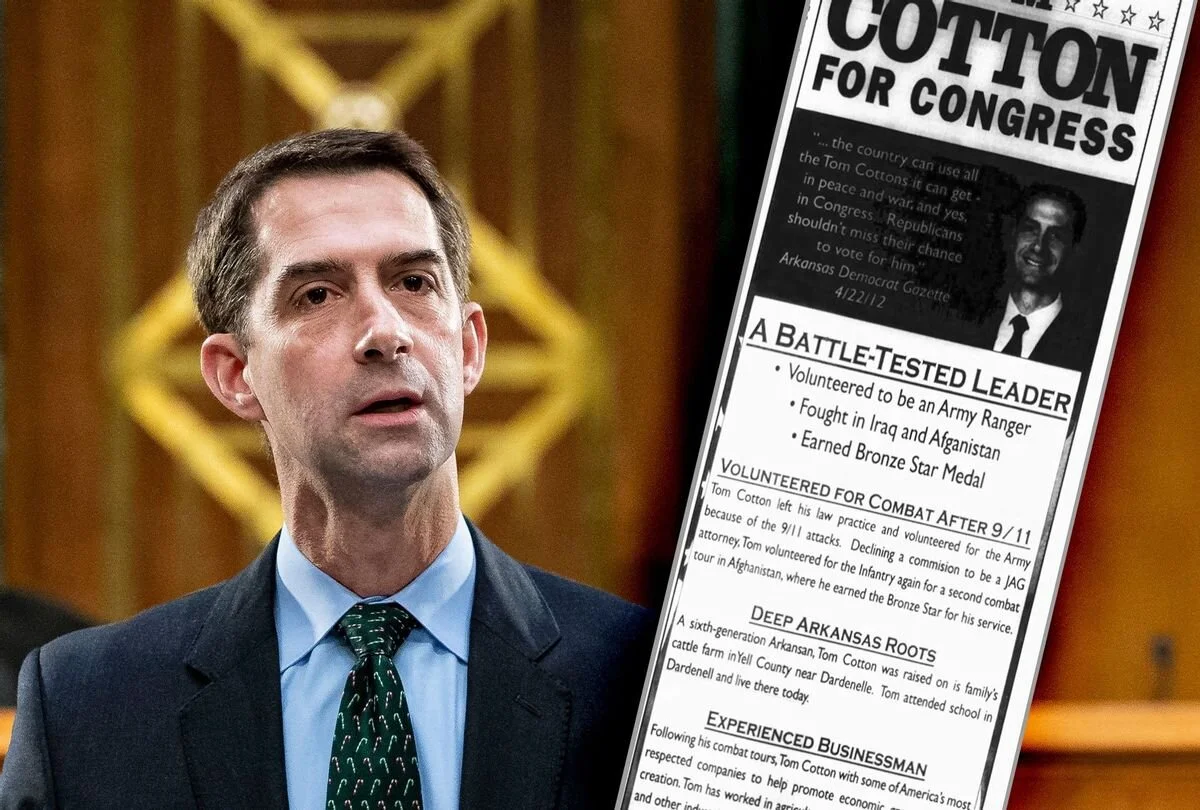 Sen. Tom Cotton Campaigned On His "Experience As An Army Ranger" — But He Didn't Have Any