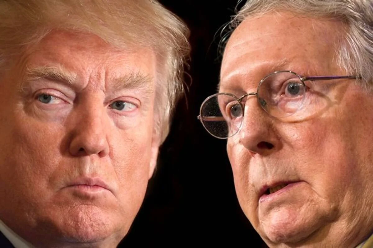 The great GOP Crack Up? Mitch McConnell Is Still Scrambling to Lead Donald Trump's Republican Party