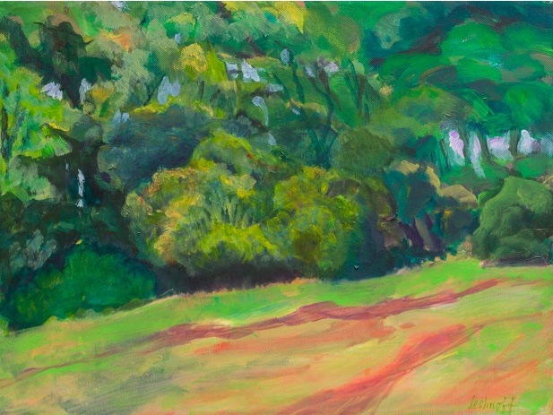 On the Path (Acrylic on Canvas) 16”x12”