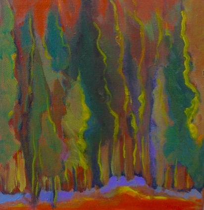 Fall Radiance (Acrylic on Canvas)