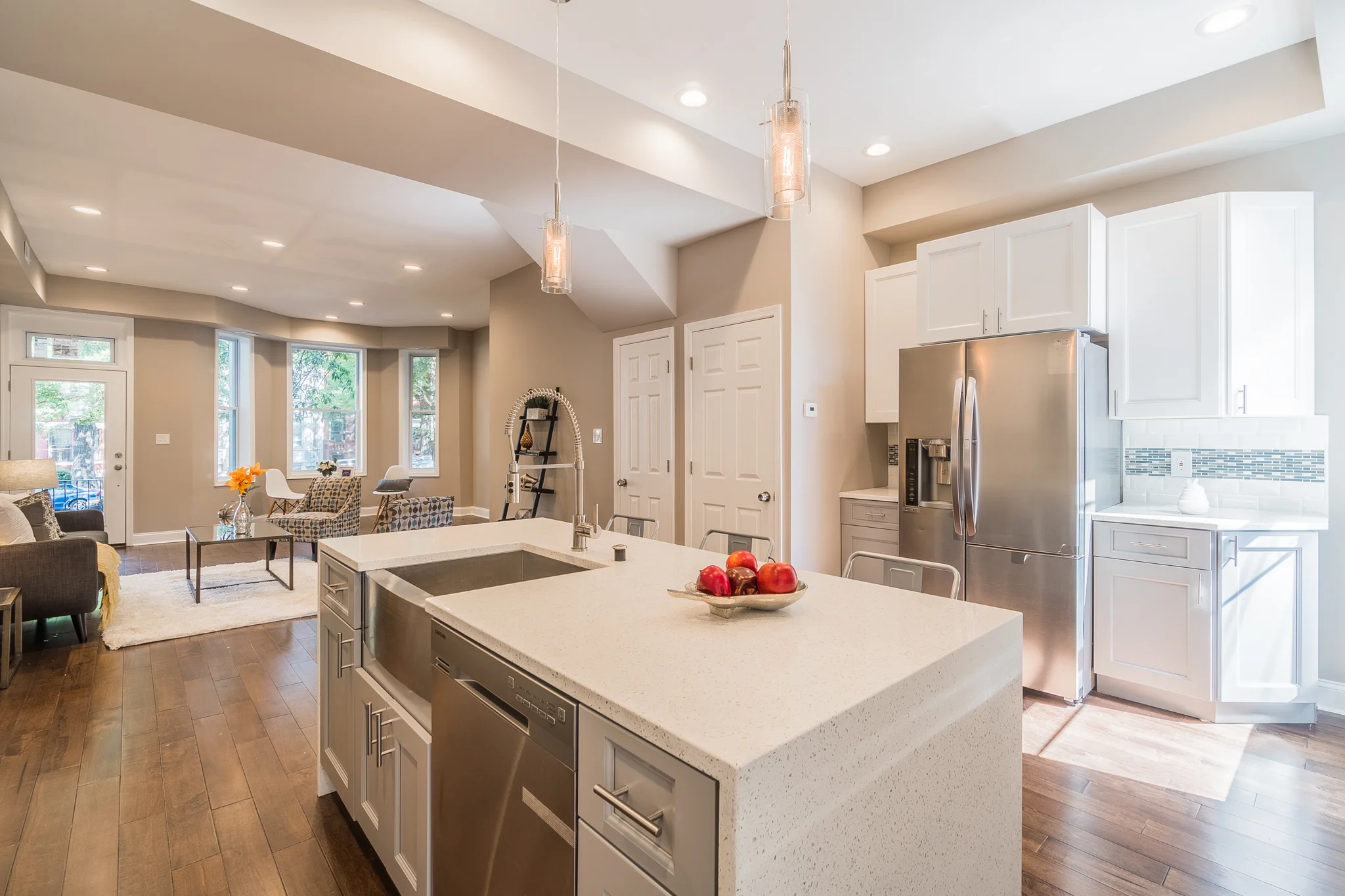 Modern kitchen real estate