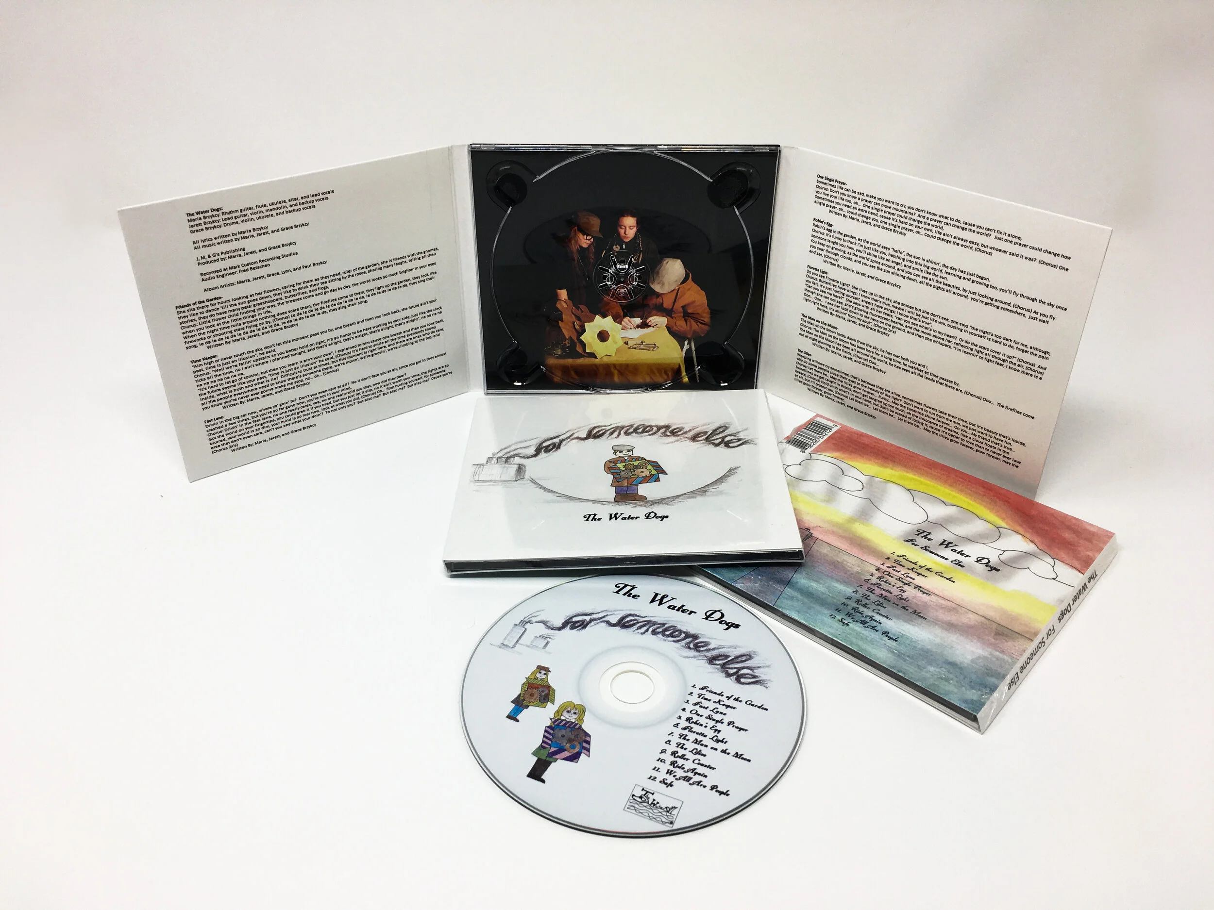 The Water Dogs Album New Merch Pic .jpeg