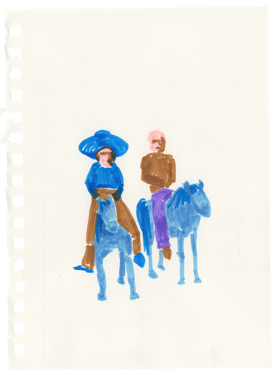 marker on paper, 2026