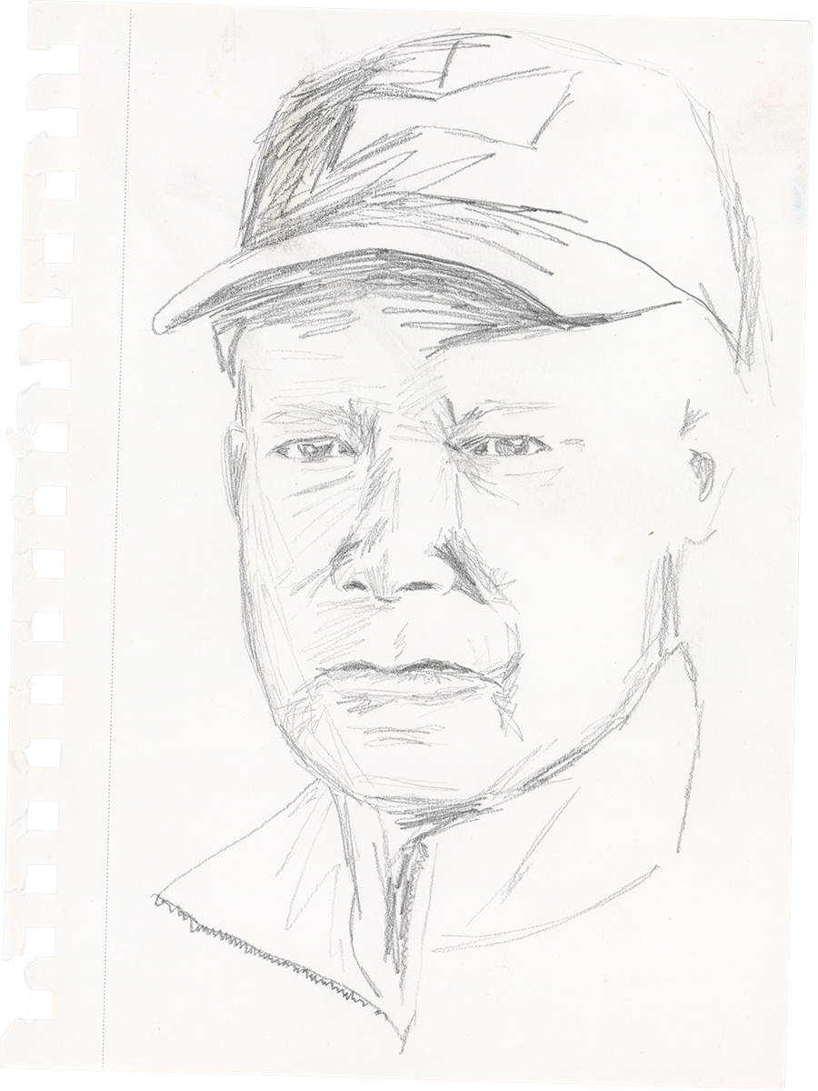 pencil on paper, 2024