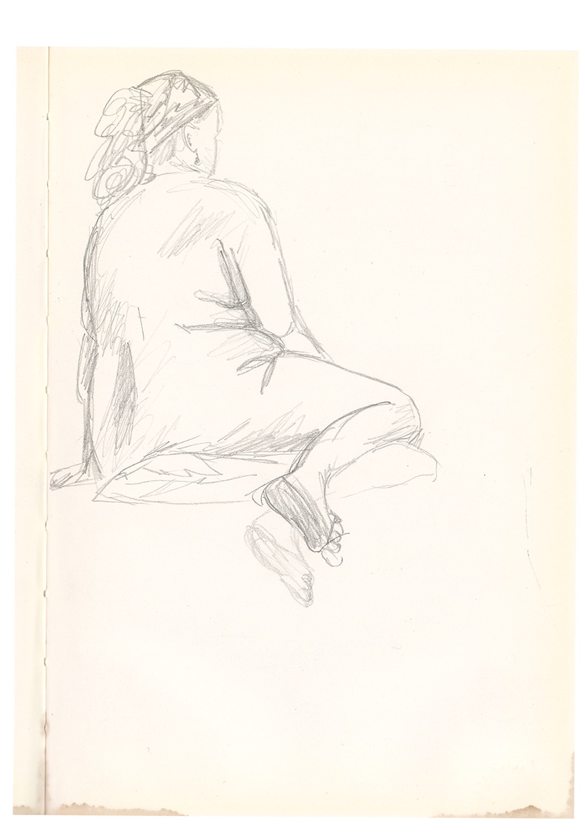 pencil on paper, 2019