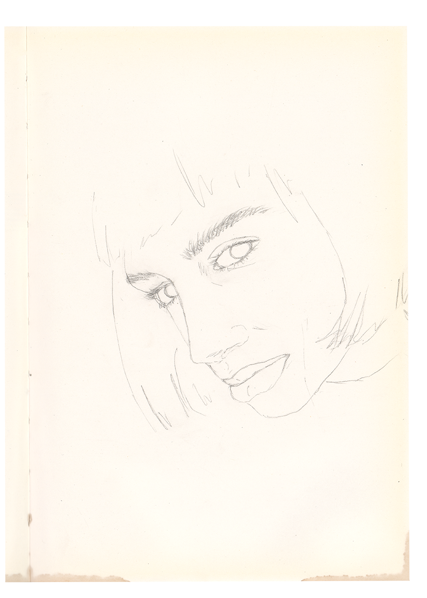 pencil on paper, 2019