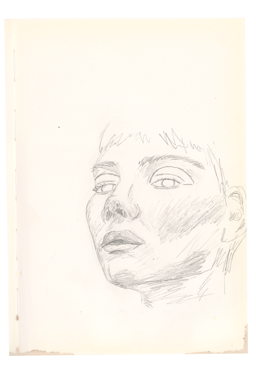 pencil on paper, 2019