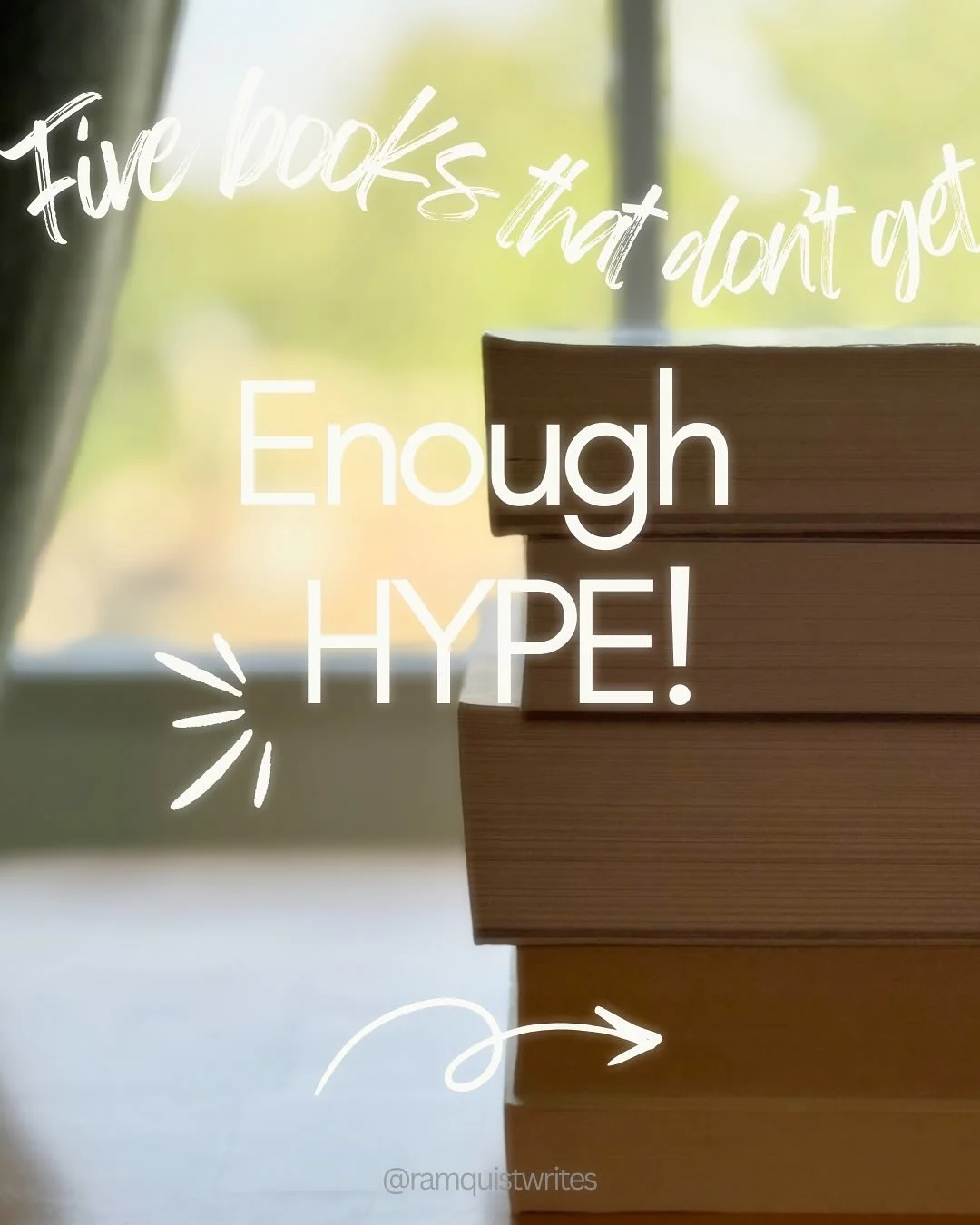 Happy Monday! If you&rsquo;re like me, you&rsquo;re moving into the home stretch of your 2025 Reading Challenge. Here are 5 books that I see recommended less than they deserve. (To be clear I&rsquo;m not saying these are deep cuts. Just not talked ab