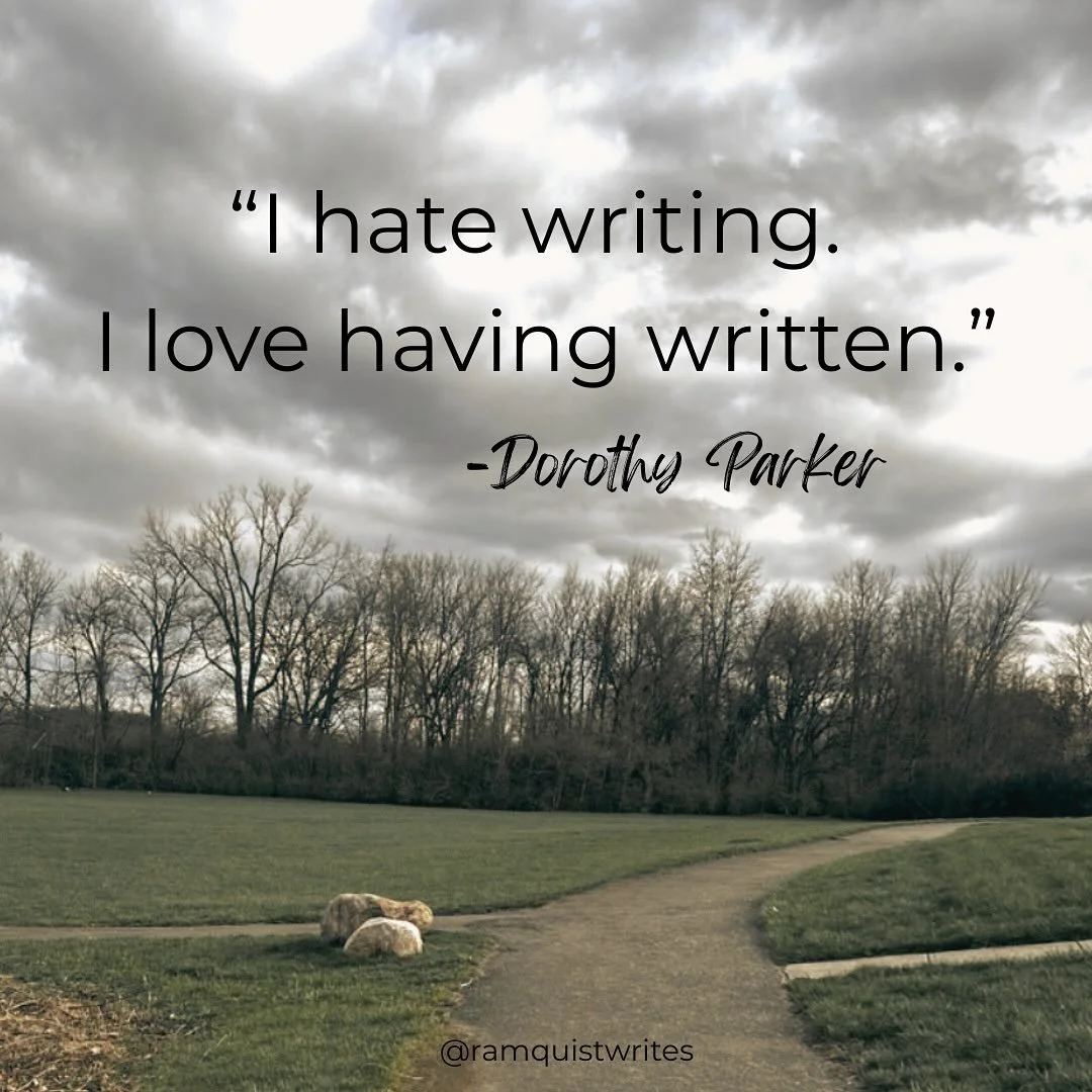 Ok, I don&rsquo;t hate writing. I actually love it. But some days are easier than others when it comes to actually sitting down to get it done. 

What do you do when you&rsquo;re struggling to find the time?

#writers #writersofinstagram #writingtips