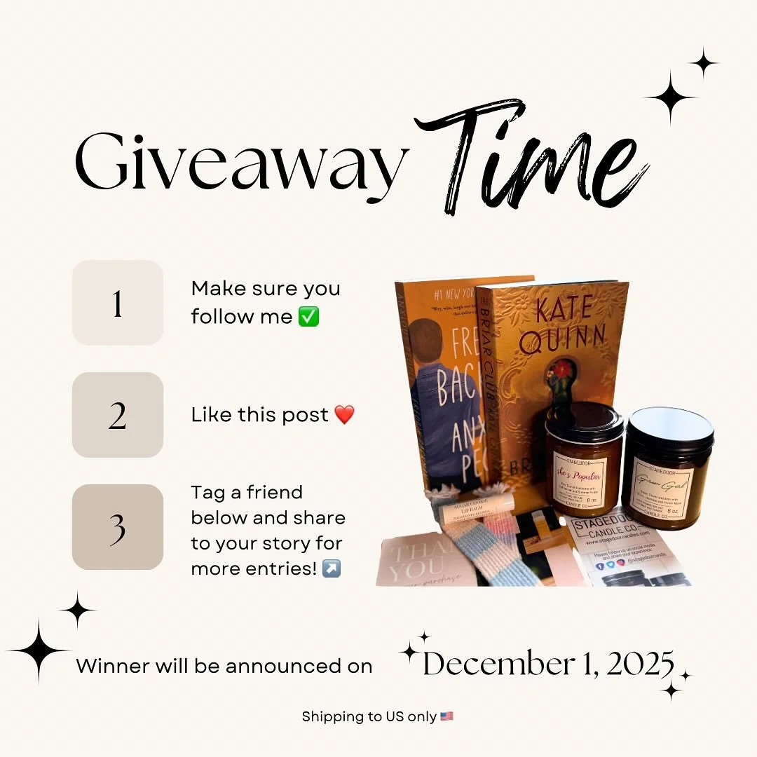 ✨Giveaway!!!!✨ 

As I close in on 1k followers, I wanted to say THANK YOU for joining me on this journey by giving away a few of my favorite things! Make sure you follow me, like this post, and share to your story and tag a friend in the comments for