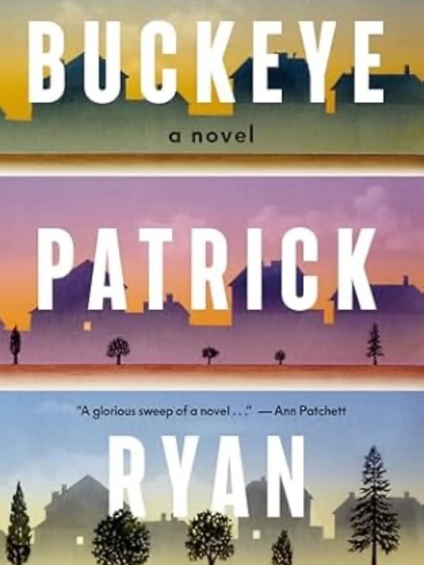 Book 1: Buckeye by Patrick Ryan ⭐️⭐️⭐️ 

Beautifully written, this book spans 60+ years of love, heartbreak, secrets, and history for two families in a small town. I know this is a 5 star for a lot of people but some storylines hit and some missed fo