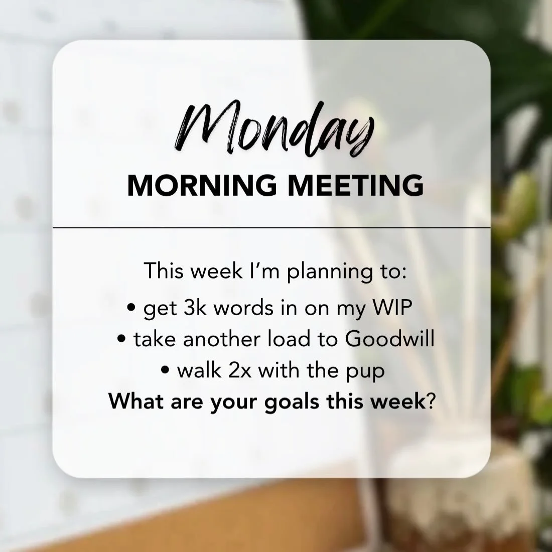 Confession: last week did not go to plan. Sick kids, no motivation, and other commitments really got in the way. And that&rsquo;s ok! I never expect it to all go perfectly. But if I&rsquo;m honest, that doesn&rsquo;t stop me from being hard on myself