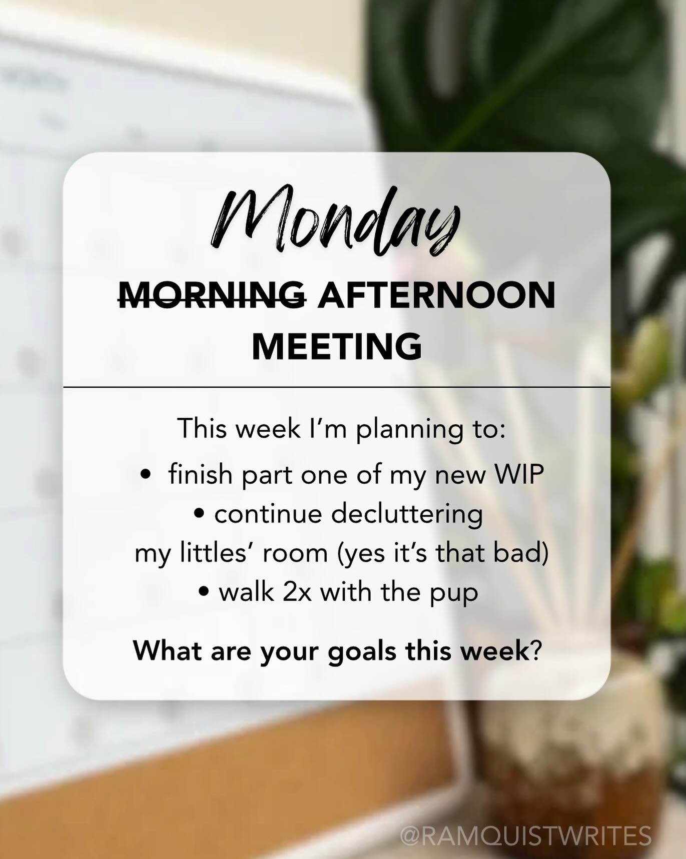 This week is both the calm before the storm and surprisingly busy. There&rsquo;s meetings and dance, soccer, and hockey, and our spicy third born turns 9 on Friday! But I&rsquo;m most productive when I&rsquo;m a little over scheduled so we&rsquo;ll r