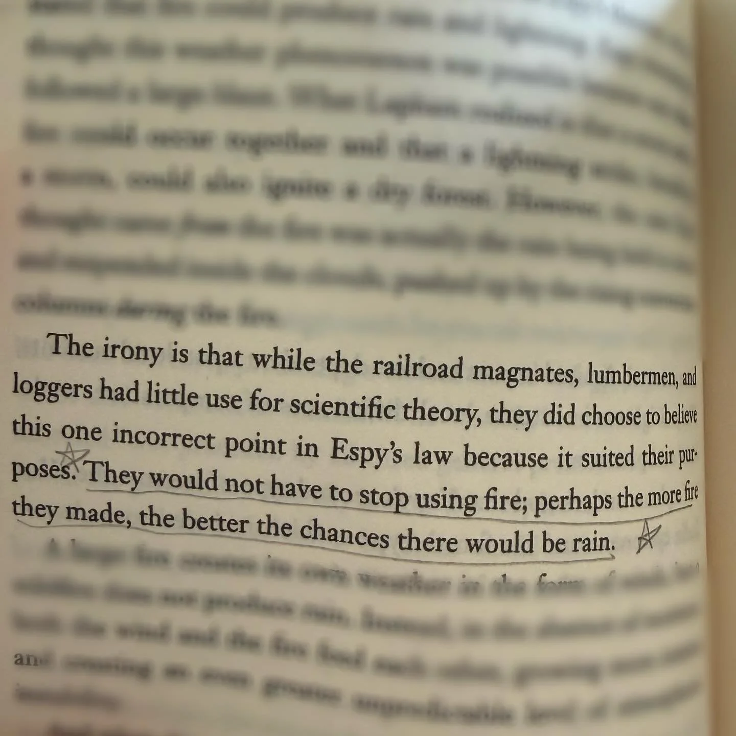 #authorapril26 Day 9: What&rsquo;s a fun fact you learned while researching for a story?

While researching for a future historical fiction project, I learned that in 1871, during historic drought conditions that would contribute to the Peshtigo (and