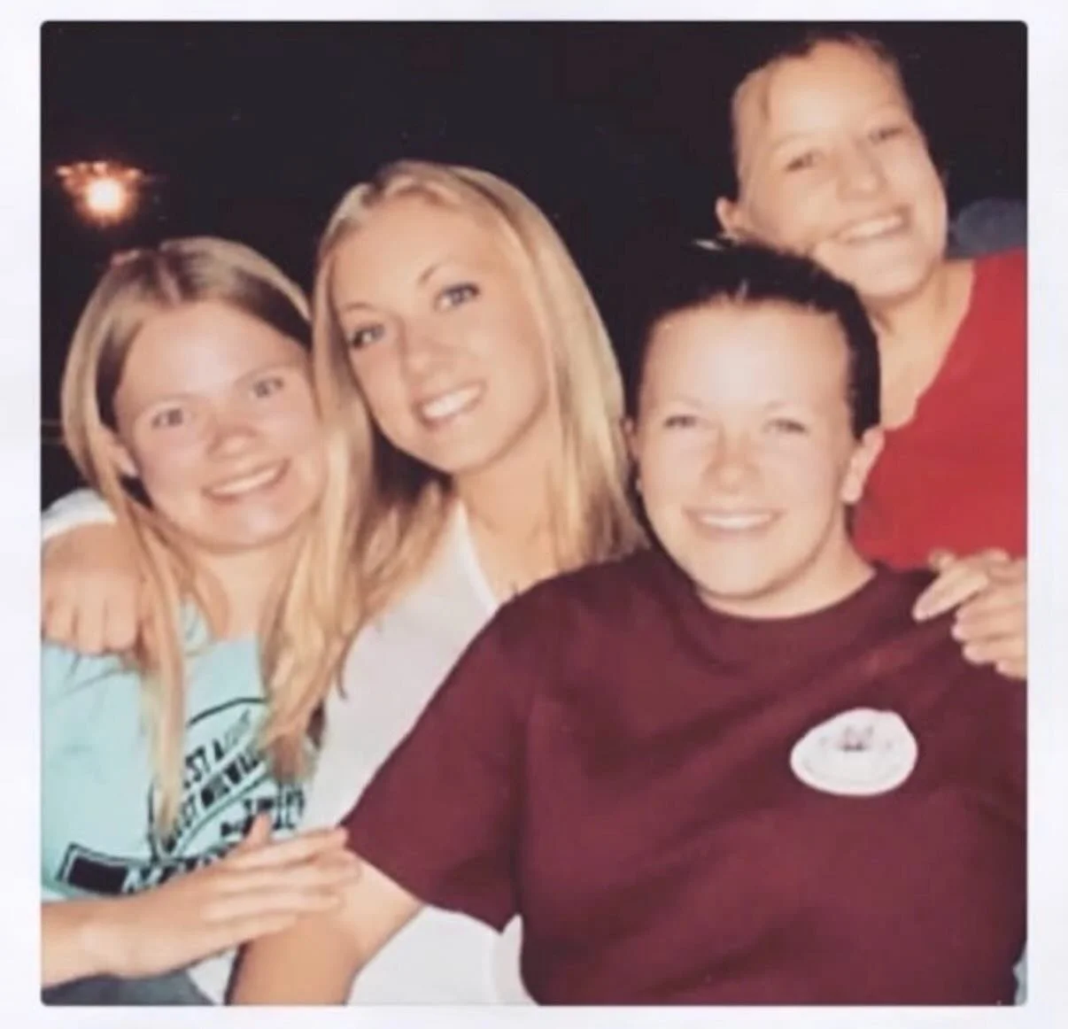 #authorapril26 Day 19: Favorite book trope to read and write?

My answer is the same for both: found family. I love a group of misfits that comes together, or best friends that feel like family. Pictured is my own found family, women who my kids call