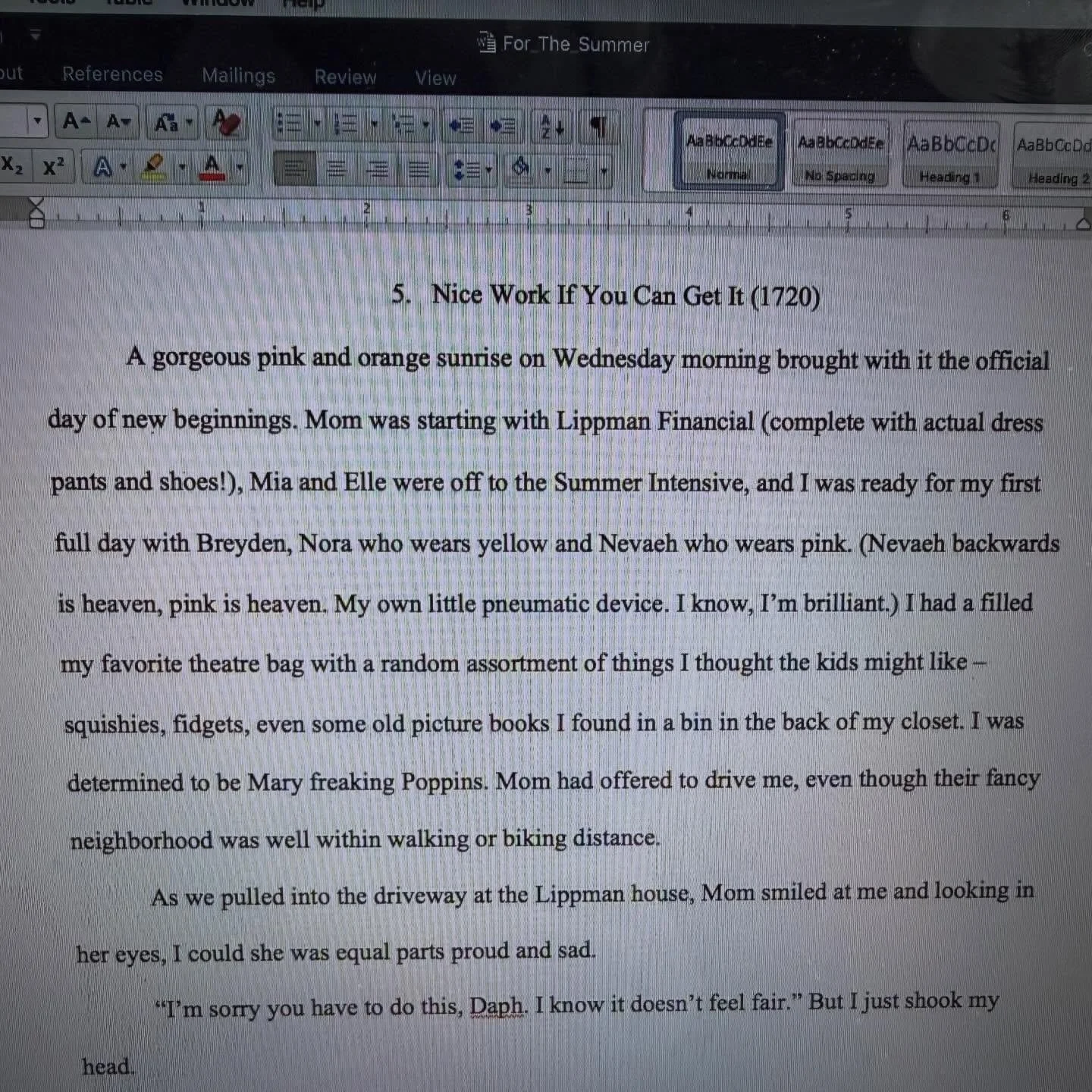 #authorapril26 Day 28: Tuesday Teaser! Post a short snippet from your book or WIP

When we lived in Dallas, I spent a lot of time babysitting for families in neighborhoods where I needed a code at the gate. 😳 A lot of moments and details from those 