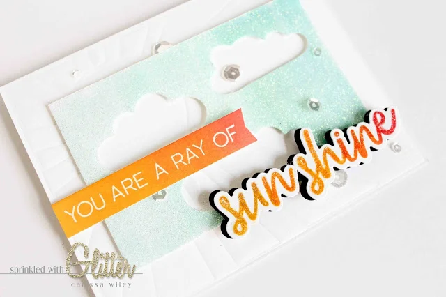 Ombre' Glitter Goodness - Essentials By Ellen United We Flourish Sending Sunshine By Honey Bee Stamps